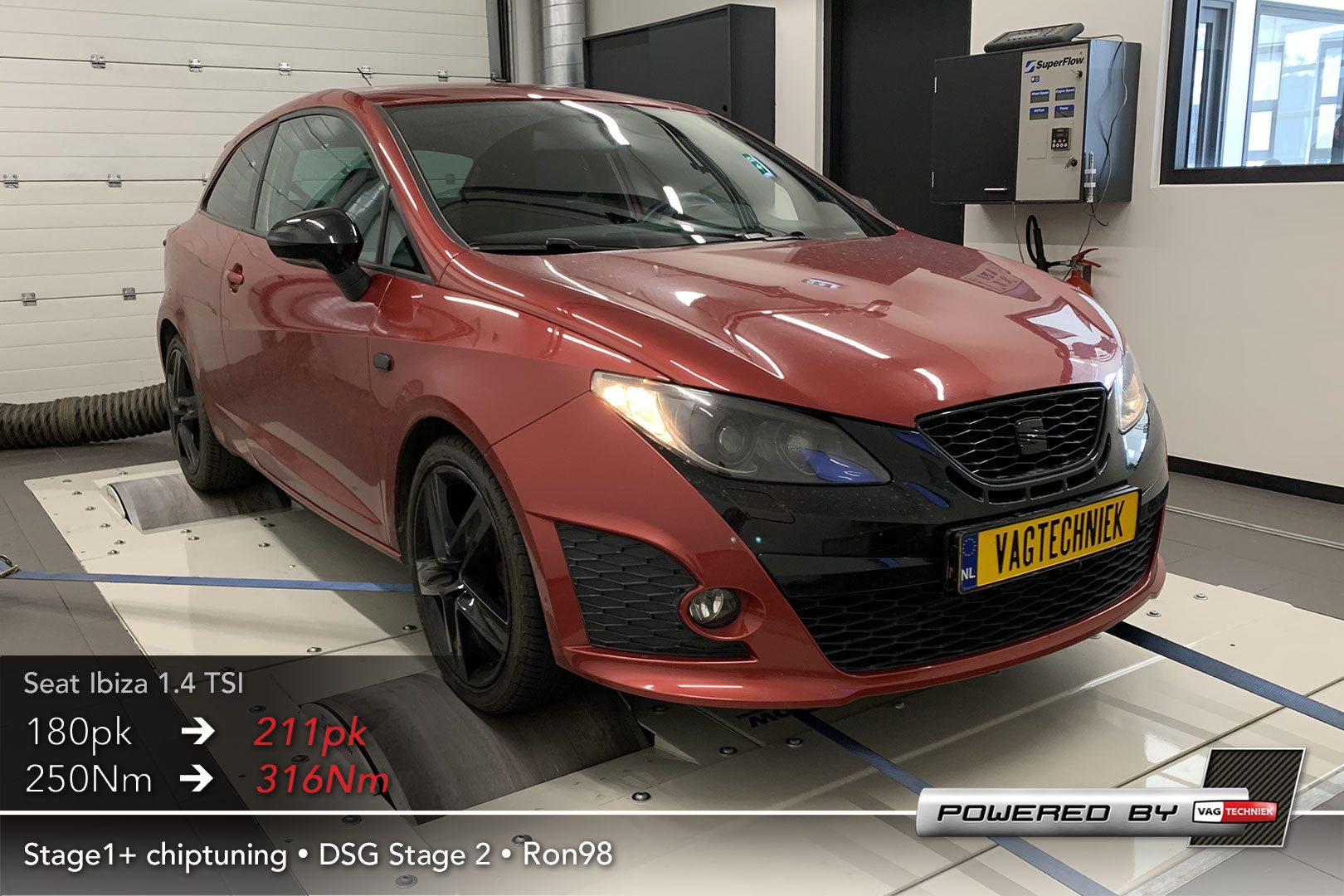 Seat Ibiza 6J 1.4 TSi Cupra (CAVE) Stufe 2 - BR-Performance Luxembourg -  Professional chiptuning