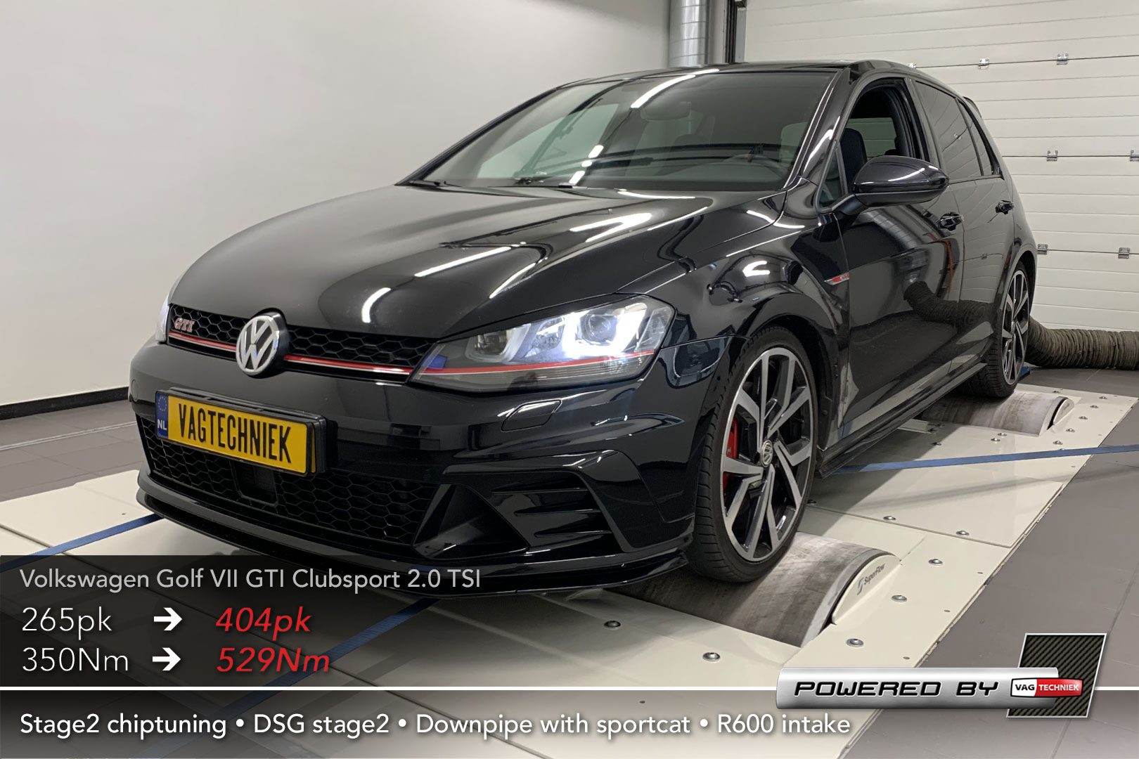 Volkswagen Golf 7 GTI Clubsport 2.0 TSI 265PS Stage 1 Chiptuning