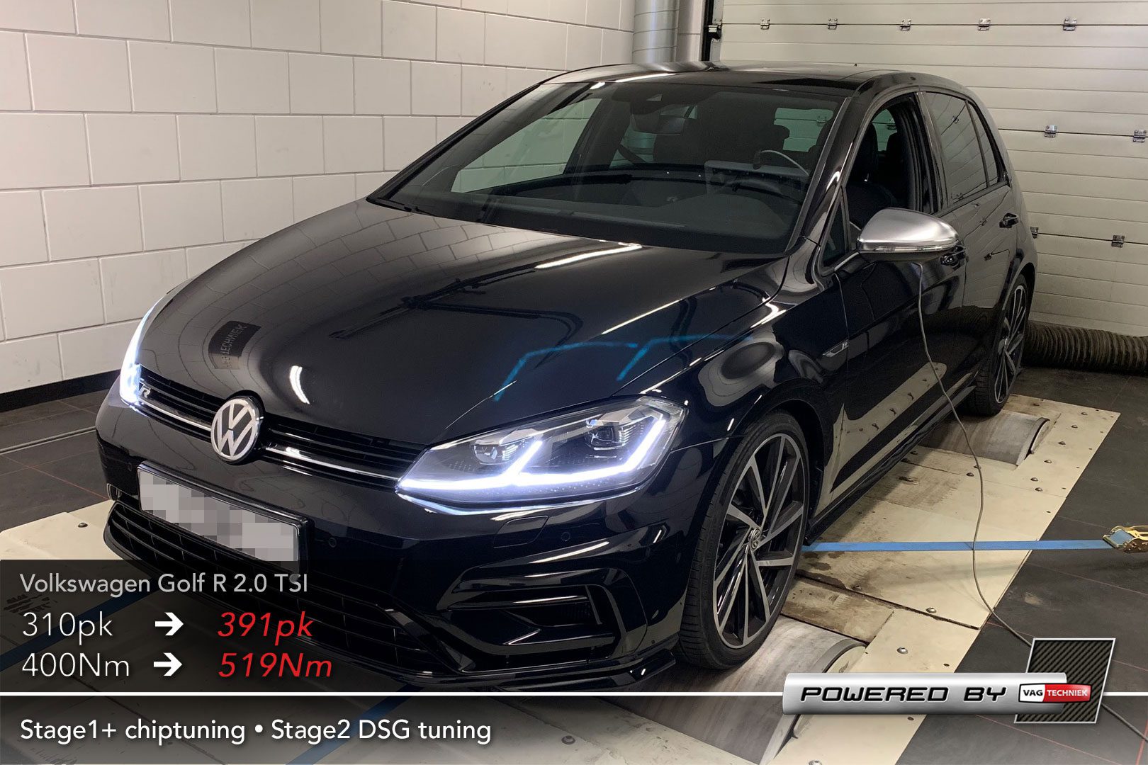 VW Golf 7 R OPF Chiptuning mit TÜV - Fastlane Tuning