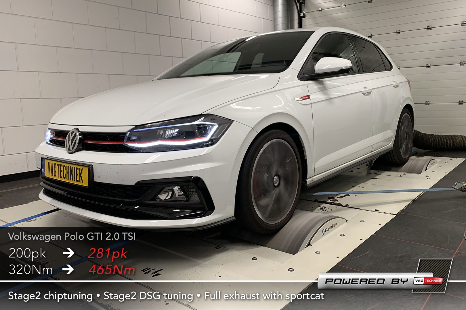 Volkswagen Polo AW 2.0 TSI GTI Chiptuning Vagtechniek