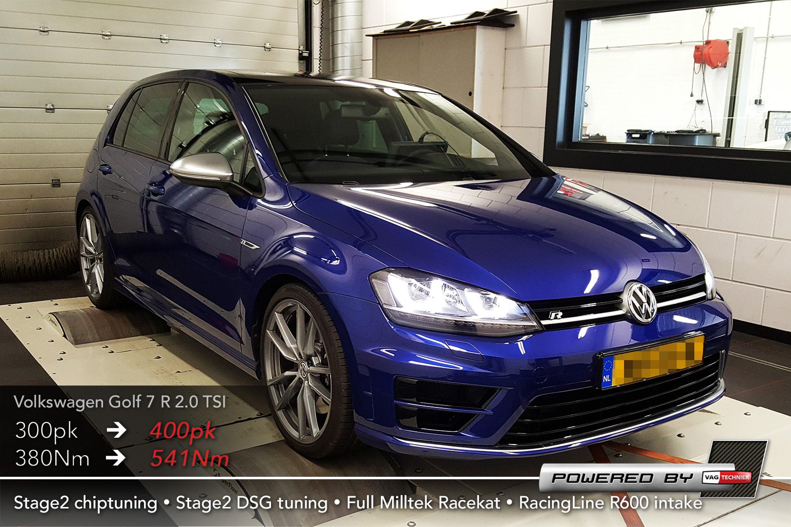 VW Golf 7 R OPF Chiptuning mit TÜV - Fastlane Tuning