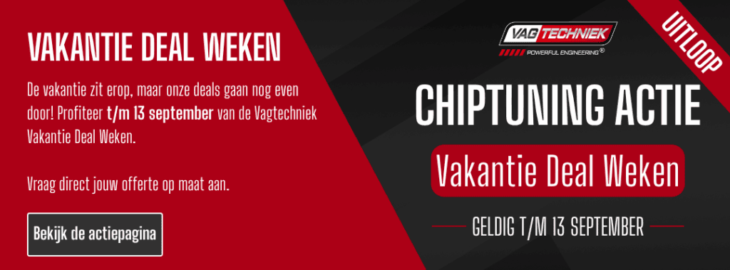 Vakantie Deal Banner Uitloop