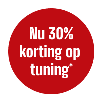 30% korting op tuning